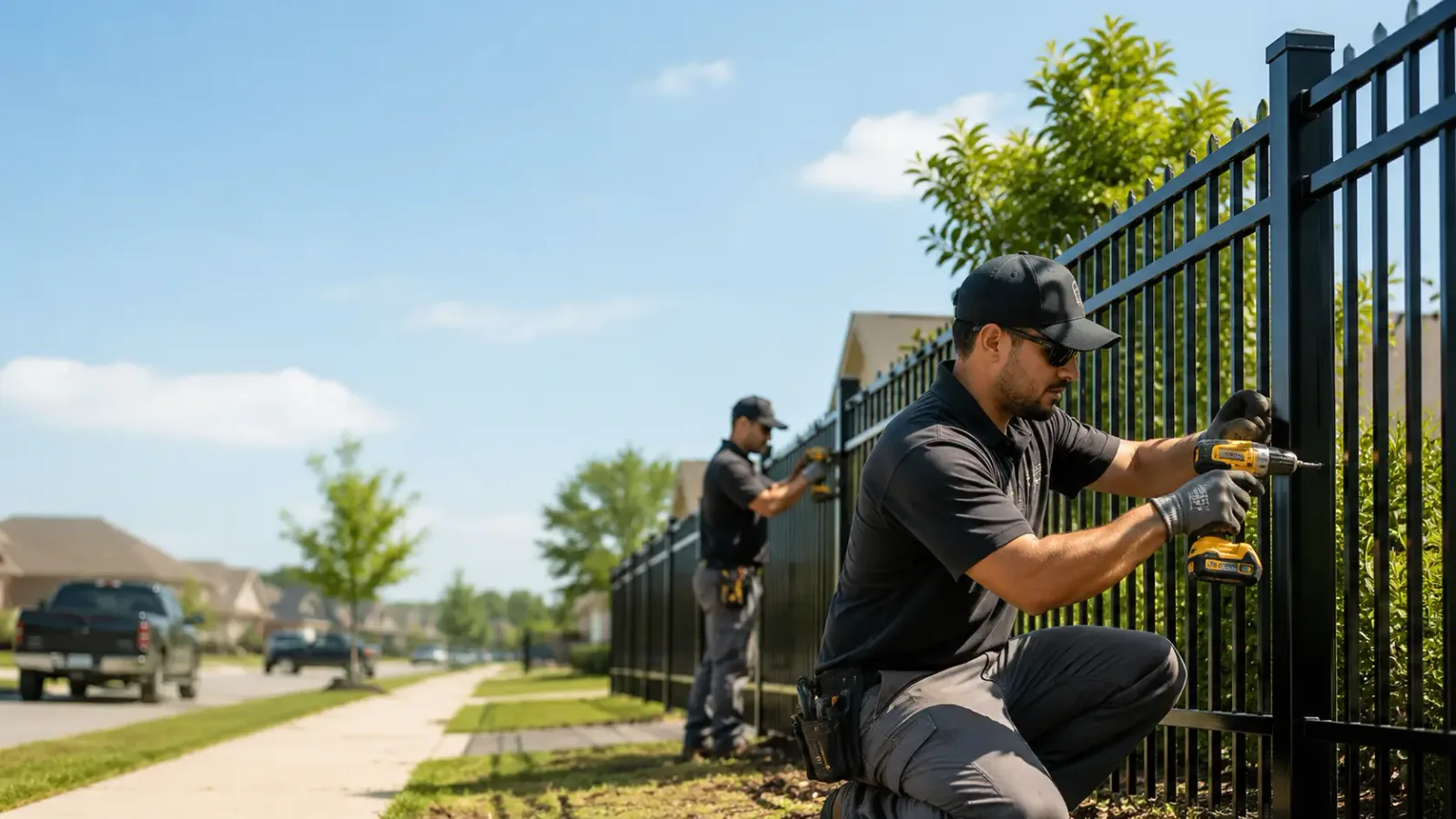 Metal Fence Installation in Jersey, GA